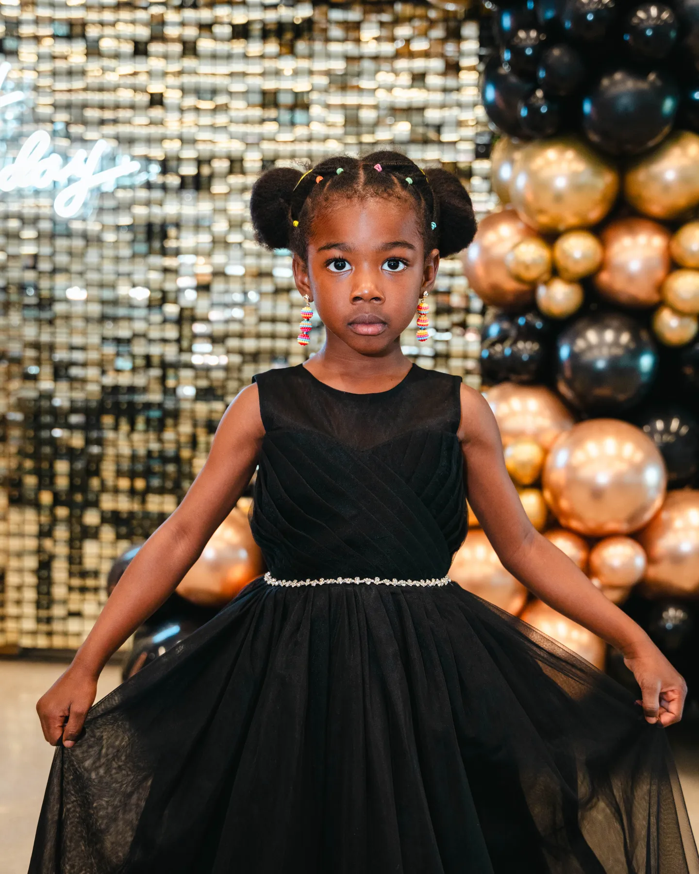 Portraits of children at the party at BJ’s 40th birthday party.