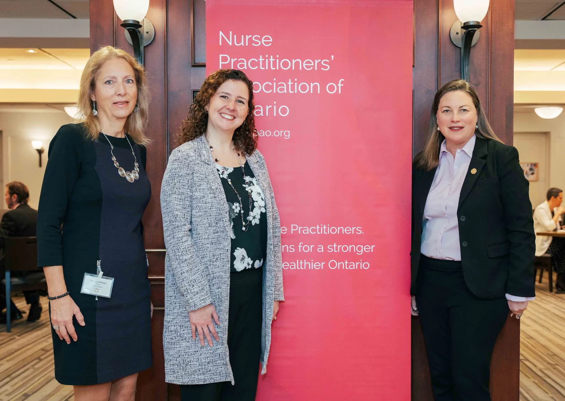 Participants posing together at the NPAO event at Queen’s Park.