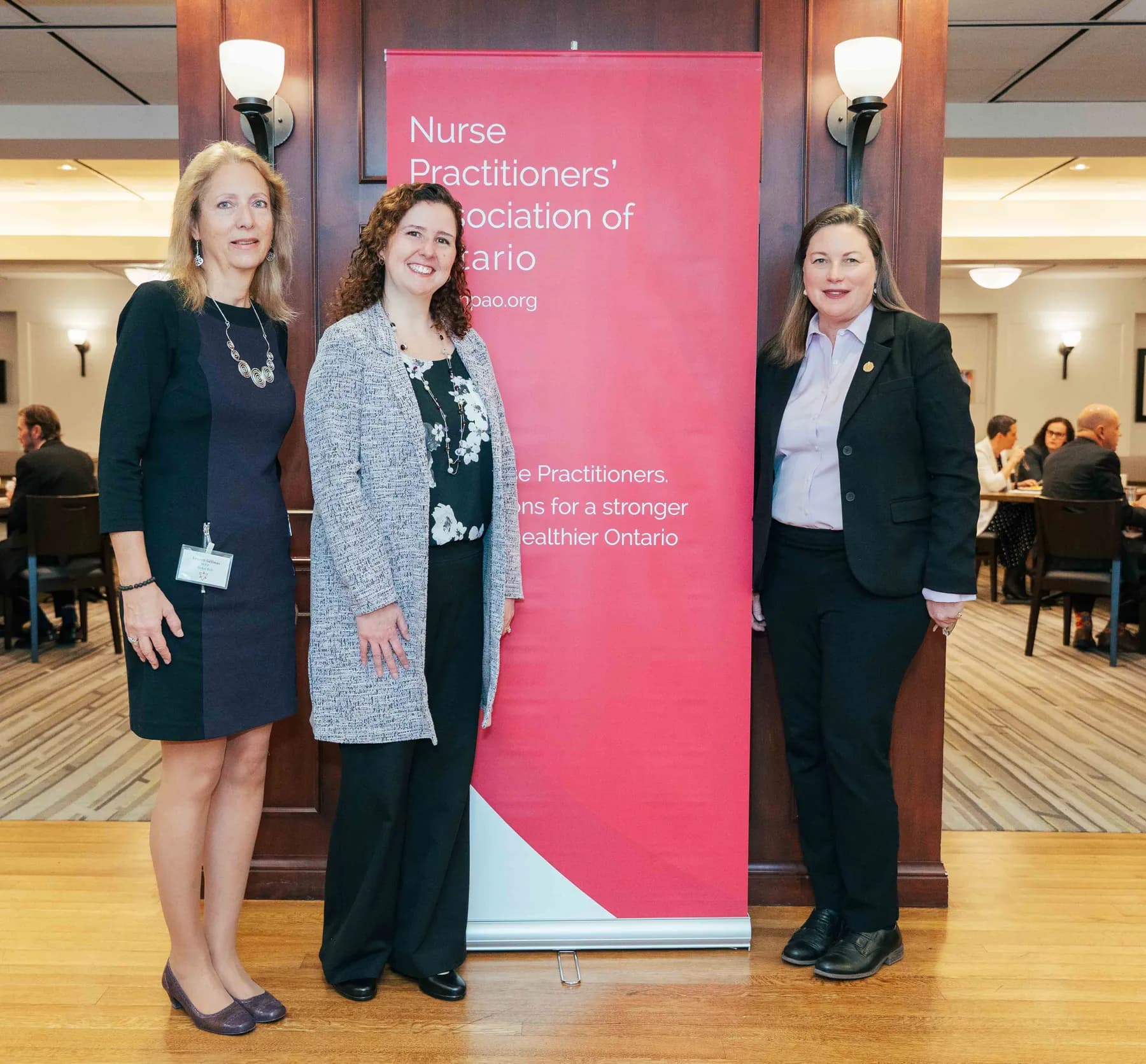 Participants posing together at the NPAO event at Queen’s Park.