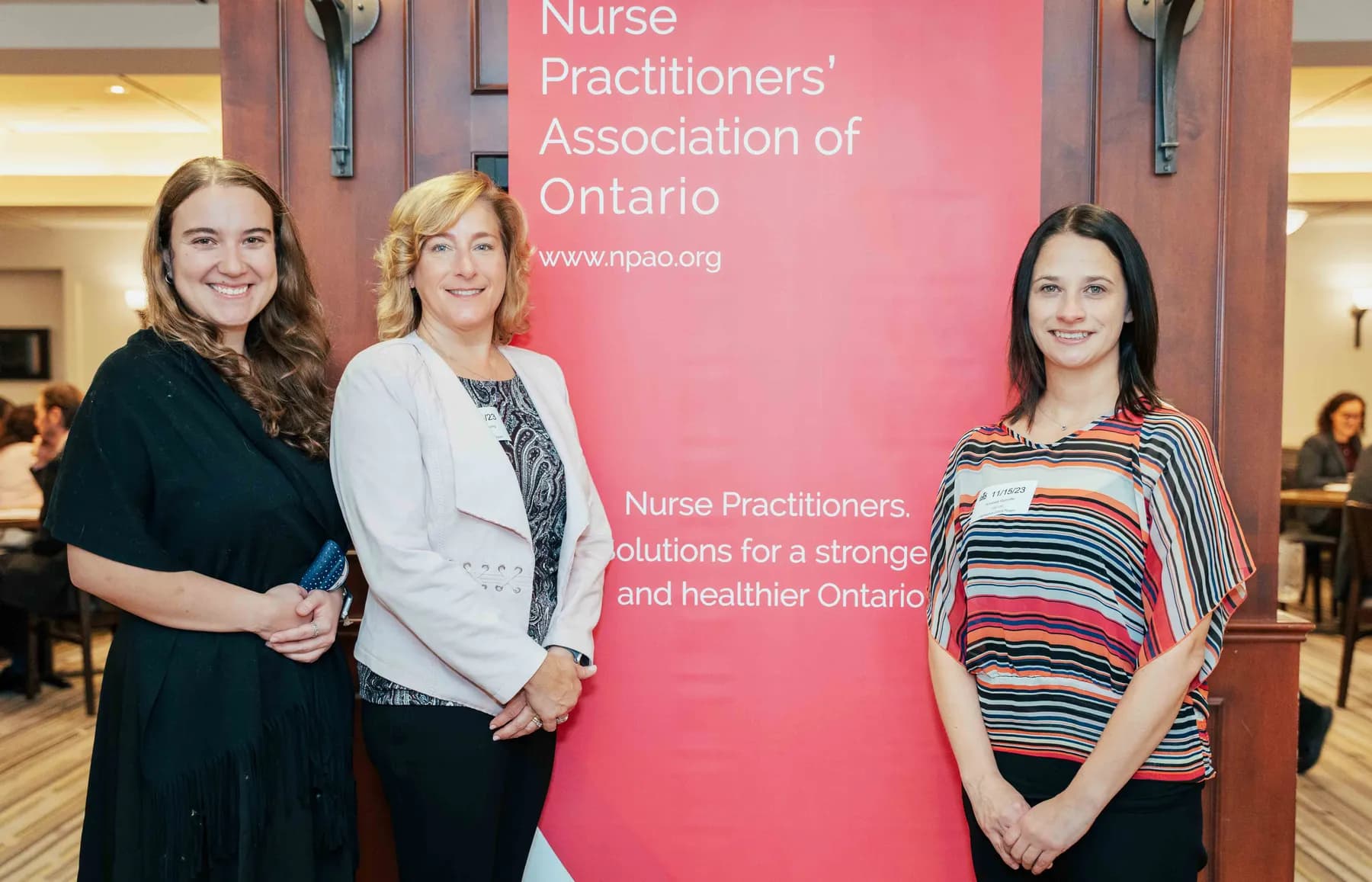 Participants posing together at the NPAO event at Queen’s Park.