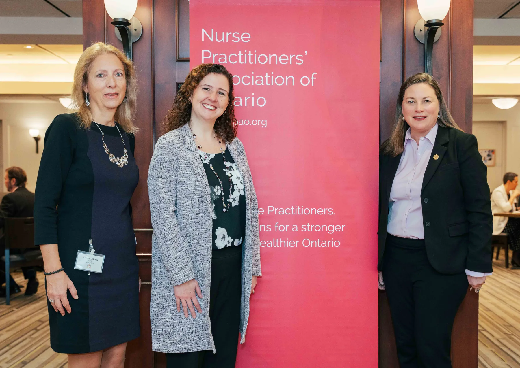 Participants posing together at the NPAO event at Queen’s Park.
